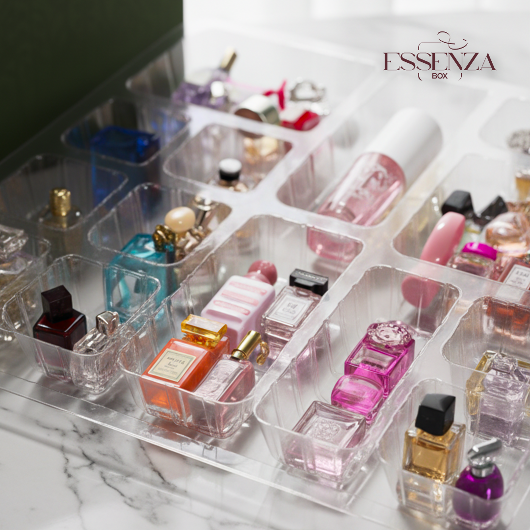 Caixa Surpresa Rosavie Essenza 15 Unidades Mini Perfumes Diversos Originais + Frete Grátis