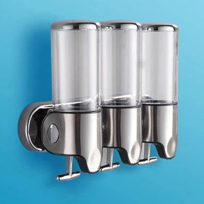 Dispensador Com 1/2/3 Garrafas Manual de Sabonete Líquido/Shampoo/Multifuncional Suporte Parede Para Banheiro/Cozinha