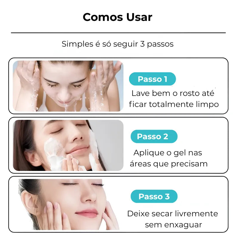Secativo de Espinhas em Gel - Fórmula Asiática com Ácido Salicílico (Cópia)