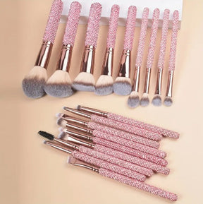 Kit Completo 25 Pincéis Rosavies Profissionais Performance + Frete Grátis