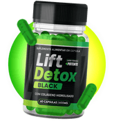 Lift Detox Black + Amostra grátis para 15 dias