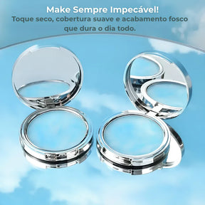 Pó Compacto Sky - Controle de Oleosidade e Longa Duração