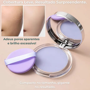 Pó Compacto Sky - Controle de Oleosidade e Longa Duração