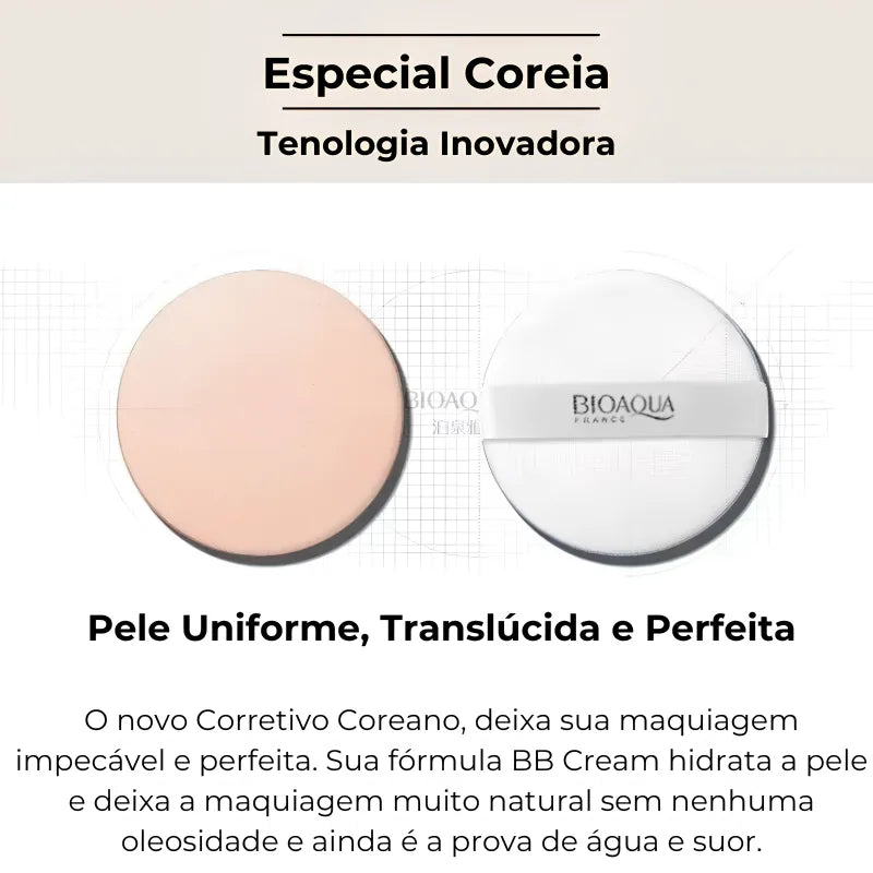 Corretivo Coreano de Alta Cobertura