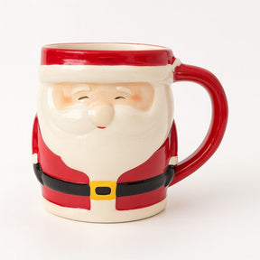 Caneca De Natal Papai Noel Cerâmica 330ml
