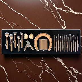 Kit Completo 25 Pincéis Rosavies Profissionais Performance + Frete Grátis