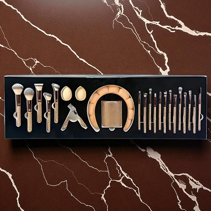 Kit Completo 25 Pincéis Rosavies Profissionais Performance + Frete Grátis