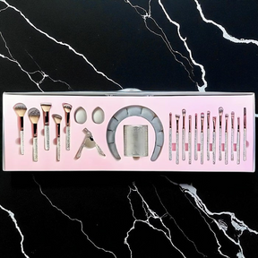 Kit Completo 25 Pincéis Rosavies Profissionais Performance + Frete Grátis