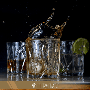 Jogo 6 Copos Baixos Whisky Forest em Cristal Ecológico 310ml