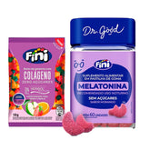 Kit Fini Dr. Good Melatonina  + Colágeno 18g